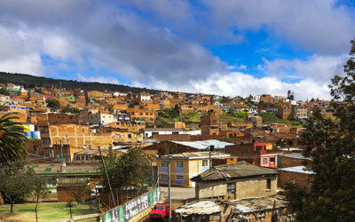 Getting some cold air in Tunja